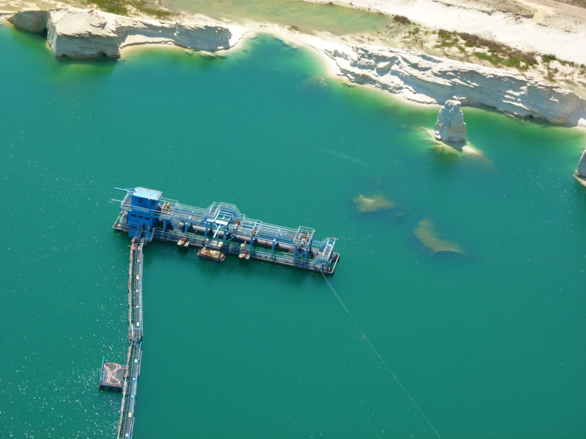 Dredge Florian on deposit Seelenberg