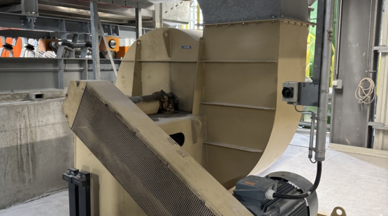 FU-Steuerung der Trocknerventilatoren